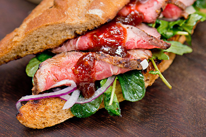 Steak Sandwich with Ballymaloe Steak Sauce | Ballymaloe Foods