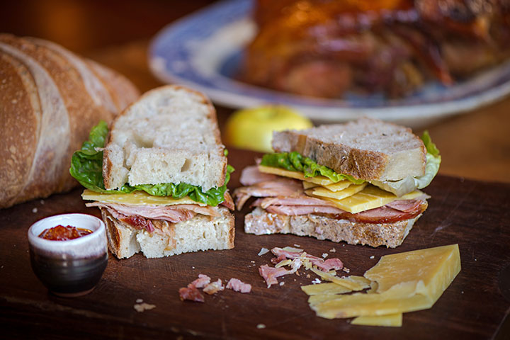 Glazed Ham Sandwich Ballymaloe Foods