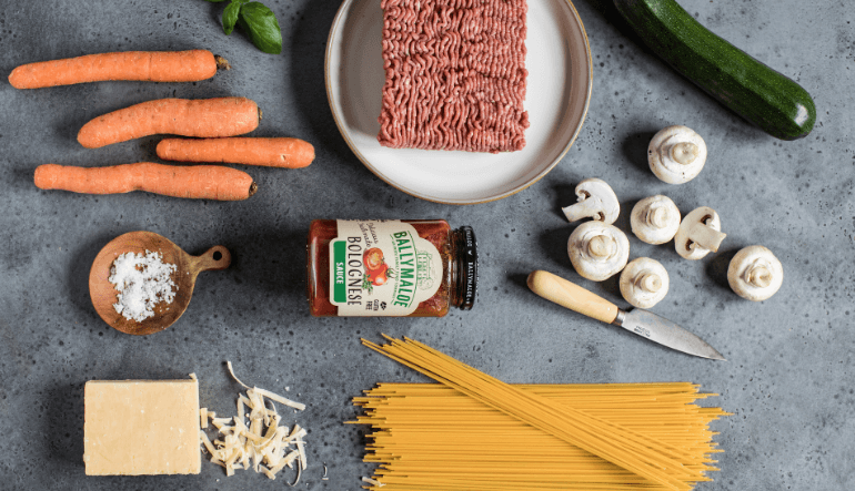 Spaghetti Bolognese with Ballymaloe Bolognese Sauce