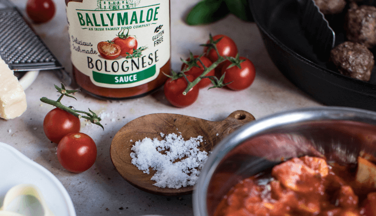 Tagliatelle Meatballs with Ballymaloe Bolognese Sauce