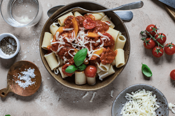 Chorizo Pasta with Ballymaloe Italian Tomato Pasta Sauce
