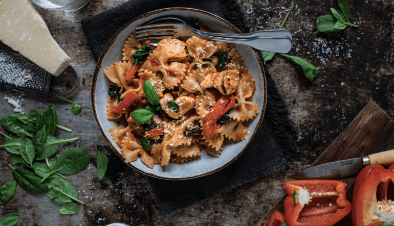 Chicken and Pepper Pasta