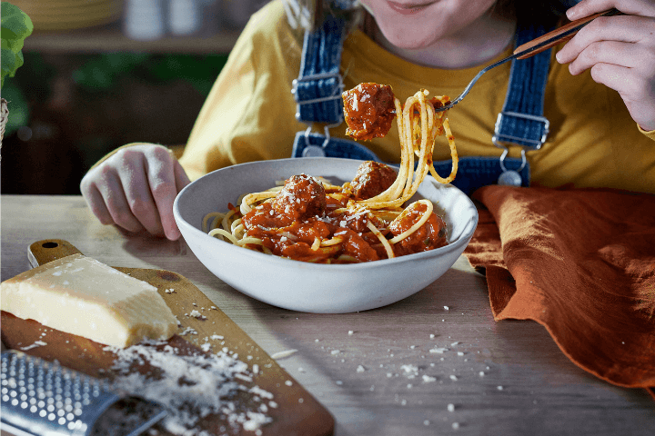 spaghetti meatballs