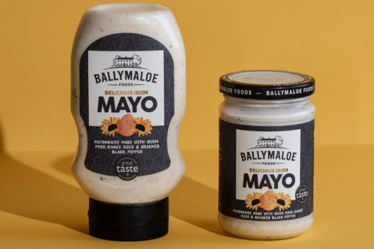 Indulge in the creamy perfection of Ballymaloe Mayo, showcased in this enticing website image. A jar filled with the smooth richness that elevates every bite.